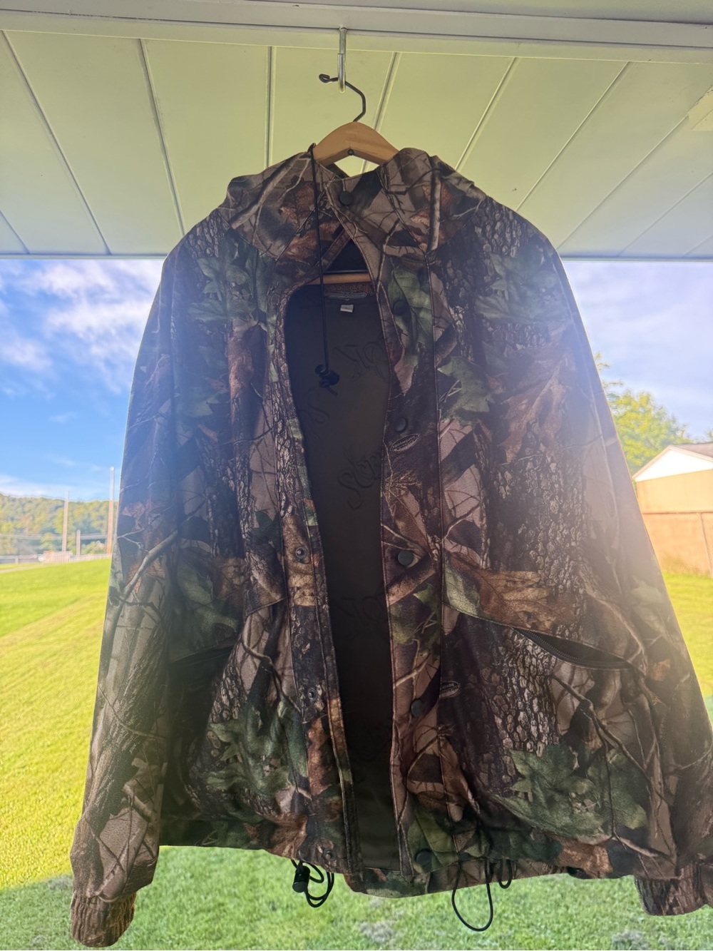 GORE-TEX Men's Camouflage Performance Hooded Jacket - Brown/Green Camo